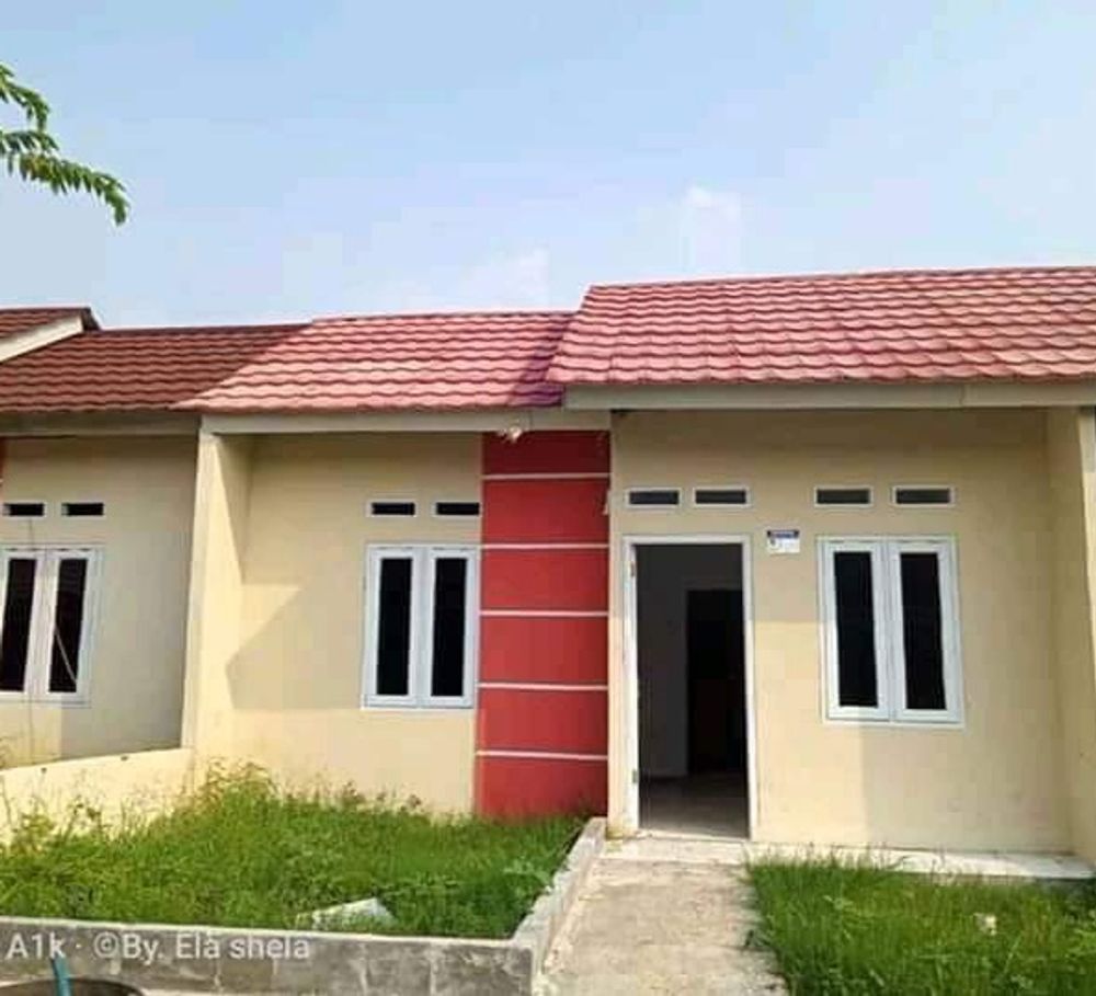 foto tampak rumah tipe 30/60 perumahan Grand Nouval Pasadena