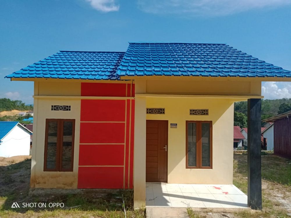 foto tampak rumah tipe 36 perumahan MUTIARA INDAH