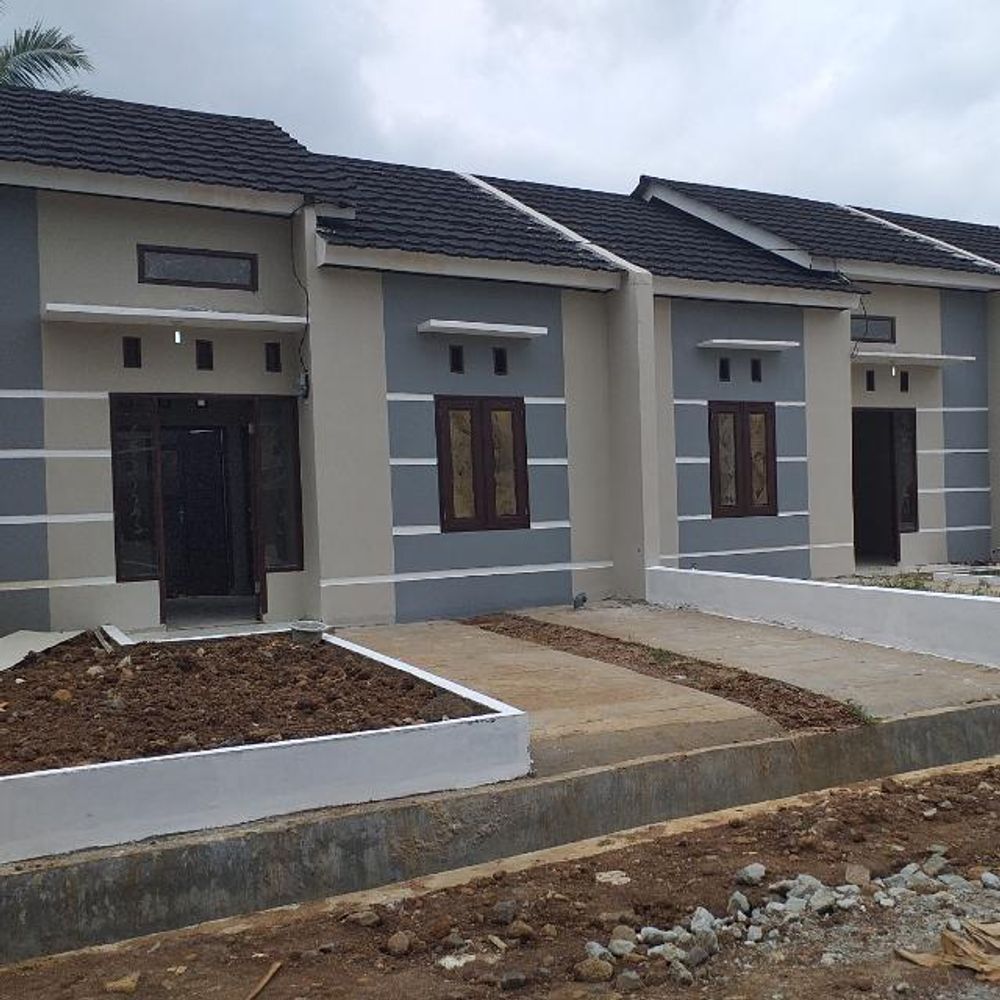 foto tampak rumah tipe Rumah Subsidi perumahan Taman Alam Bareno 1