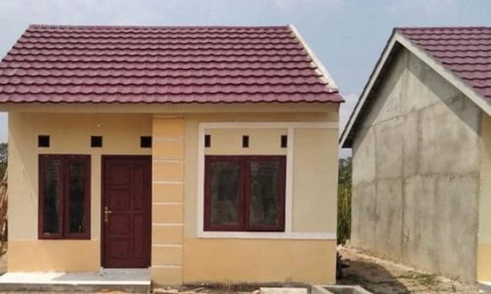 foto tampak rumah tipe RS 36 perumahan AR RAHMAN RESIDENCE