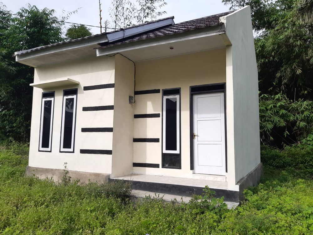 foto tampak rumah tipe 36/108 perumahan Mutiara Regency 2