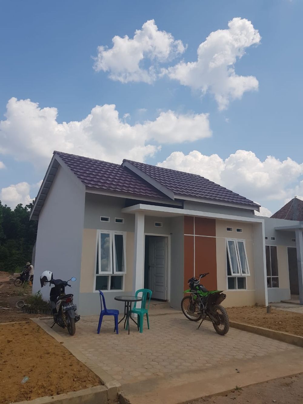foto tampak rumah tipe Subsidi perumahan MUTIARA RESIDENCE E F