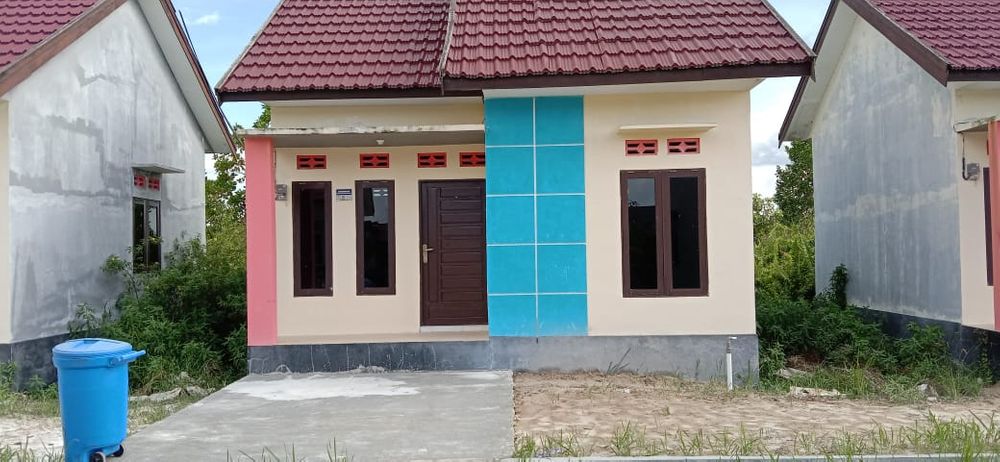 foto tampak rumah tipe 36 perumahan GRAND SUDIRMAN PERMAI