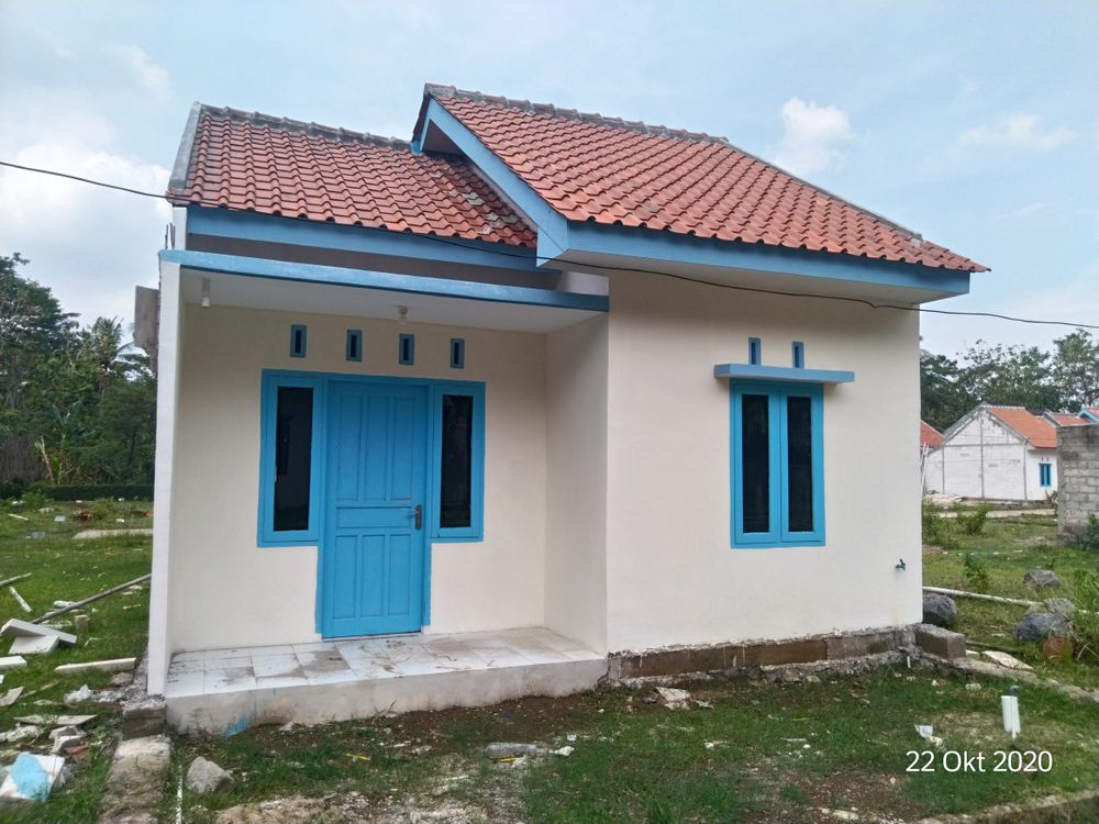 foto tampak rumah tipe 36/60 perumahan GRAHA METUK ASRI