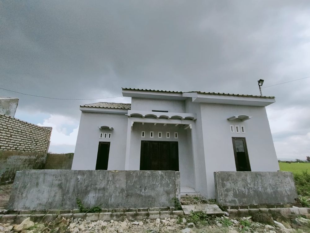foto tampak rumah tipe 36/72 perumahan GRIYA BERKAT REGENCY