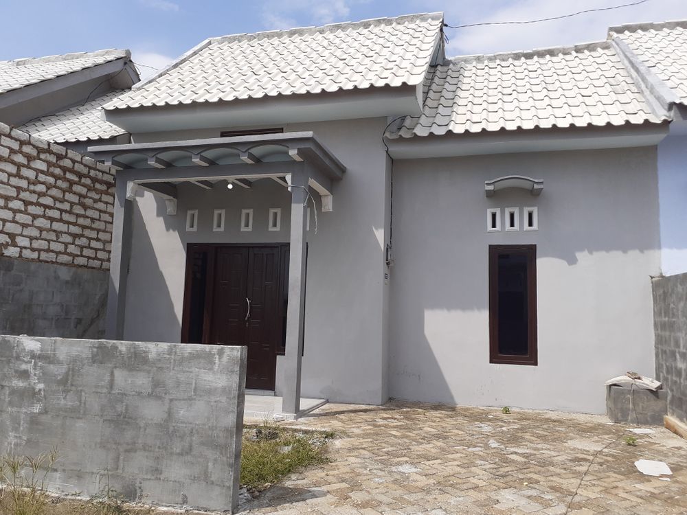 foto tampak rumah tipe 36/72 perumahan GRIYA BERKAT REGENCY