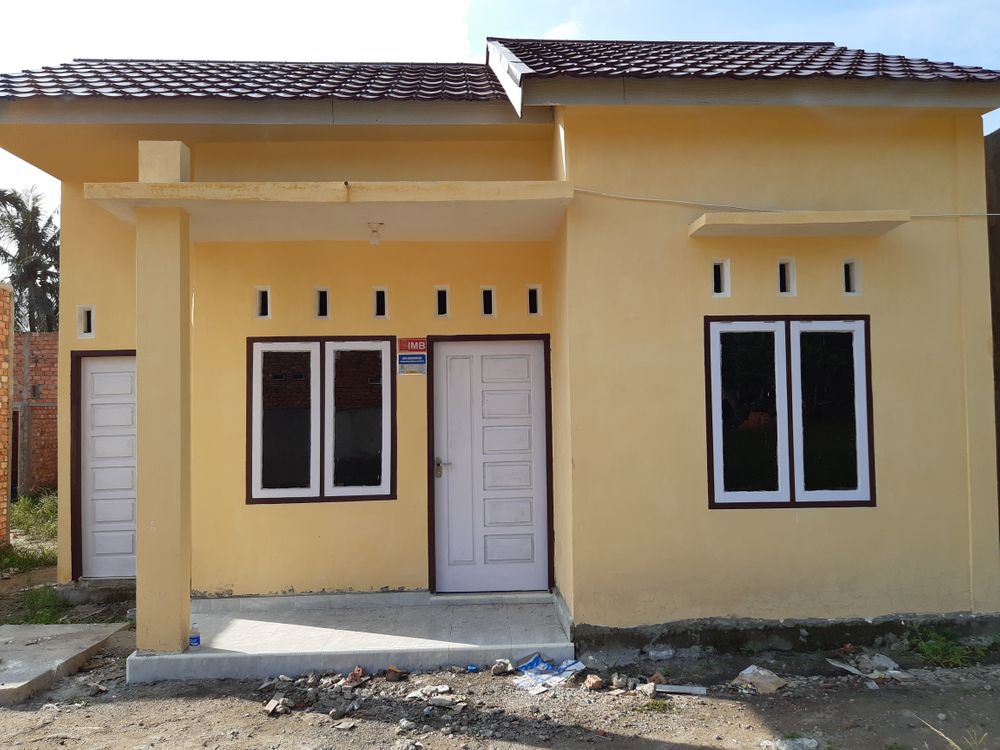 foto tampak rumah tipe nayla perumahan Perumahan Nayla Putri Residence