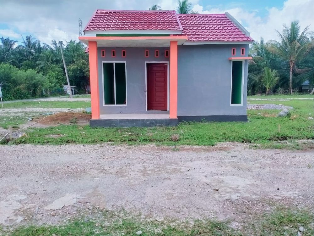 foto tampak rumah tipe 36/90 perumahan Arumi Residence 2