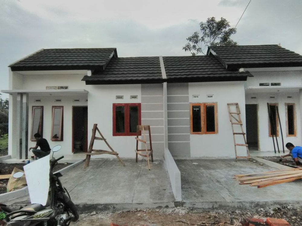 foto tampak rumah tipe 33/60 perumahan GREEN VALLEY