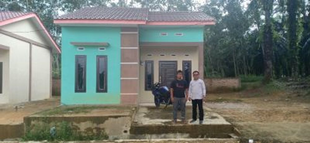 foto tampak rumah tipe 36 perumahan GRIYA ADIL SENTOSA