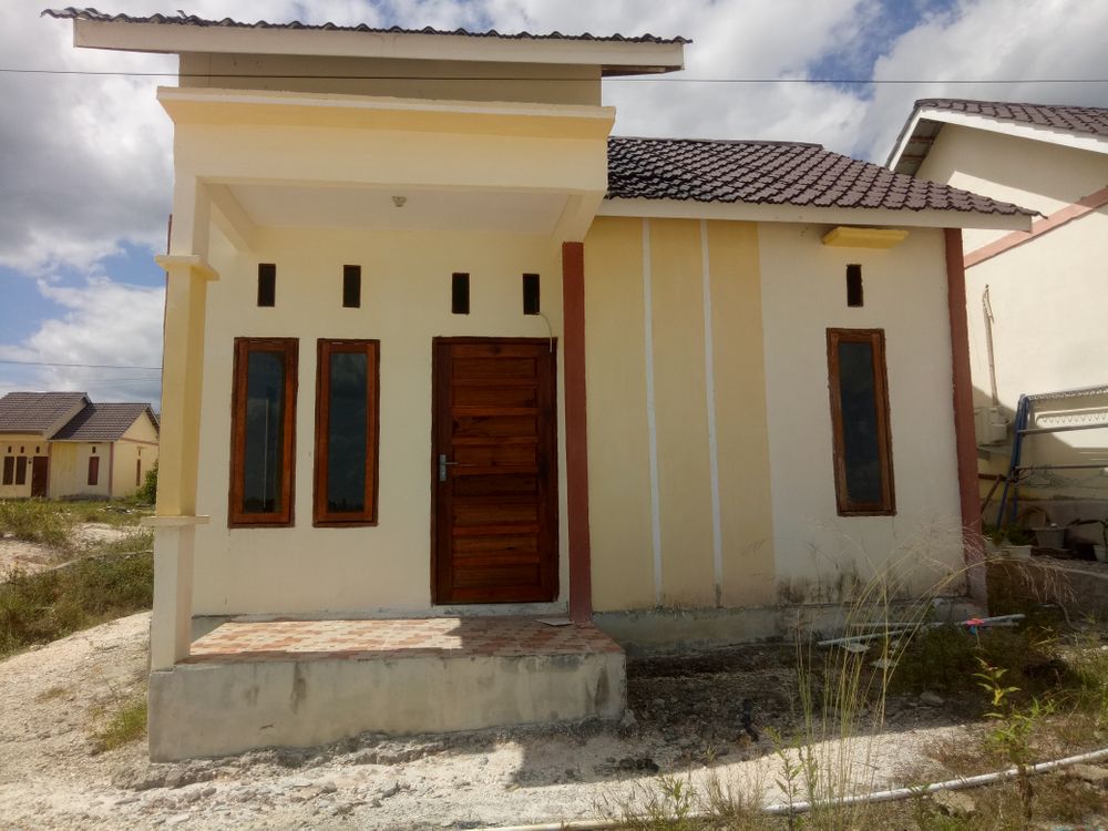foto tampak rumah tipe 36 perumahan GRIYA SENGKUANG BATARA