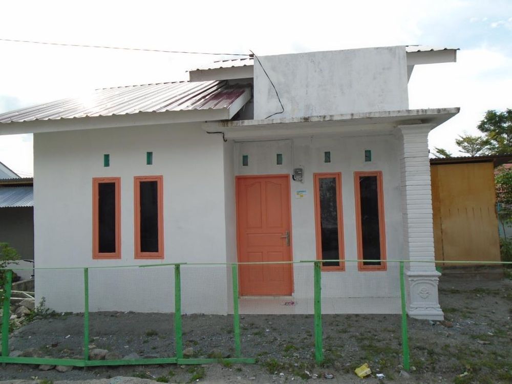 foto tampak rumah tipe 36 perumahan CEMARA INDAH DATU BERU