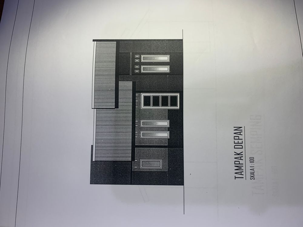 foto tampak rumah tipe 45/128 perumahan MAHKOTA BINTAN RESIDENCE