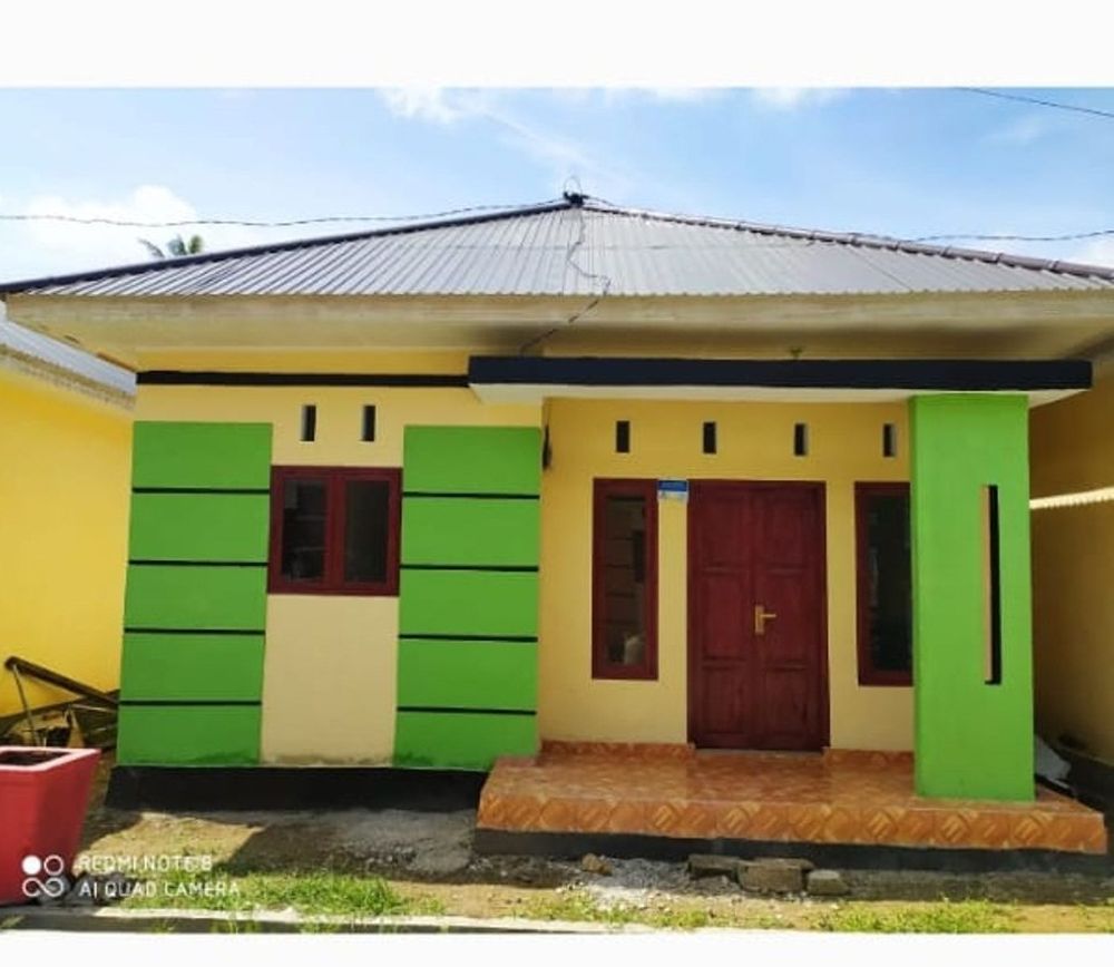 foto tampak rumah tipe 36 perumahan MUTIARA INDAH
