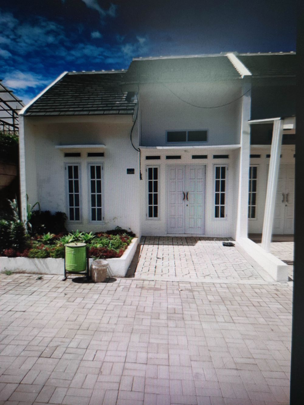 foto tampak rumah tipe 30/60 perumahan CLUSTER JAYDEN RESIDENCE TAHAP 3