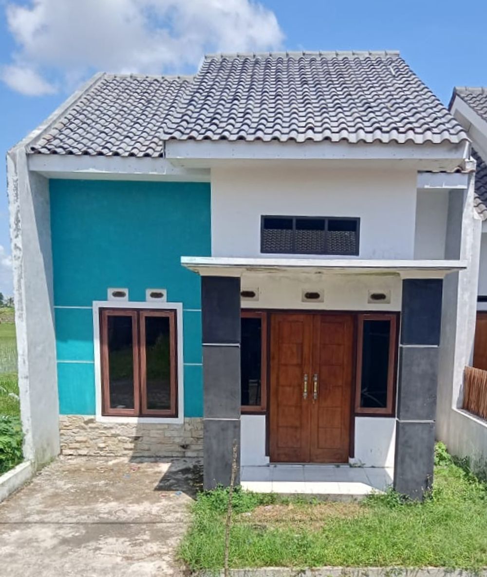 foto tampak rumah tipe 40/70 perumahan GRAHADI KENCANA RESIDENCE