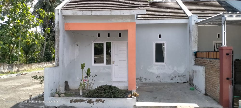 foto tampak rumah tipe 36/60 perumahan Puri Mutiara Residence 2