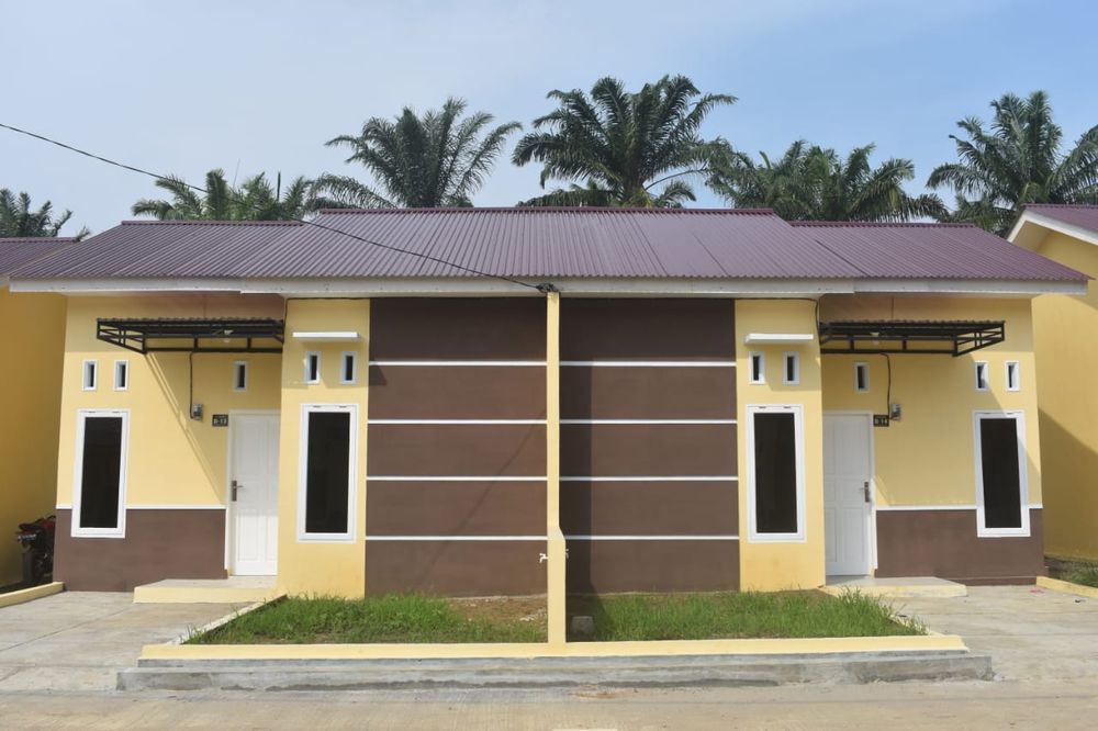 foto tampak rumah tipe 36 perumahan GRIYA BUKIT BUNDAR 2