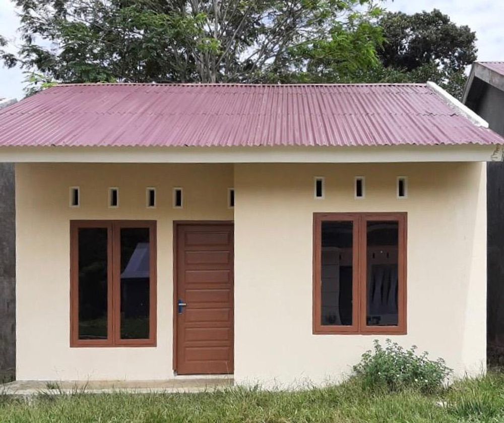 foto tampak rumah tipe 36 subsidi perumahan Perumahan villana twin river recidence