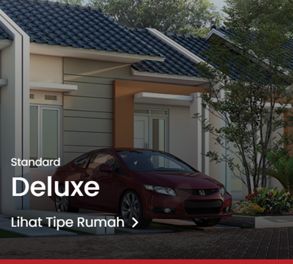 foto tampak rumah tipe Deluxe 1 perumahan GRAHA BHINNEKA CENTRAL