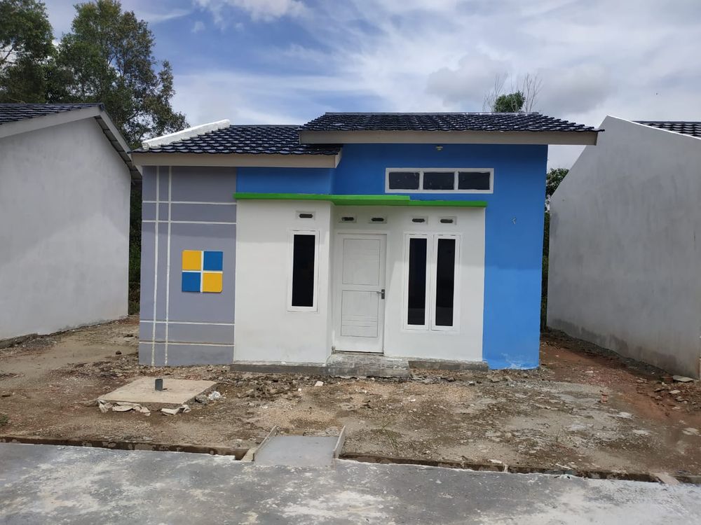 foto tampak rumah tipe Graha Famili Ceria (pelebaran) perumahan Graha Famili Ceria (pelebaran)