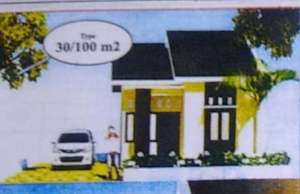 foto tampak rumah tipe 30/80 perumahan Perumahan Lendang Bedurik Permai