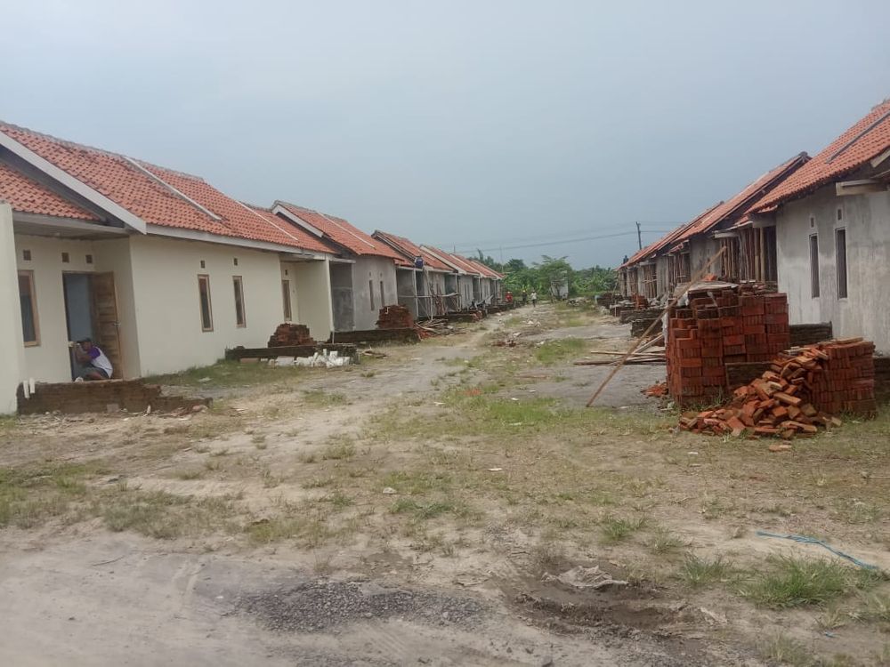 foto tampak rumah tipe 30/60 perumahan ALLAM ASRI
