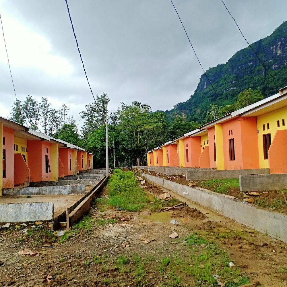 foto tampak rumah tipe 36 perumahan Citra Buana Residence
