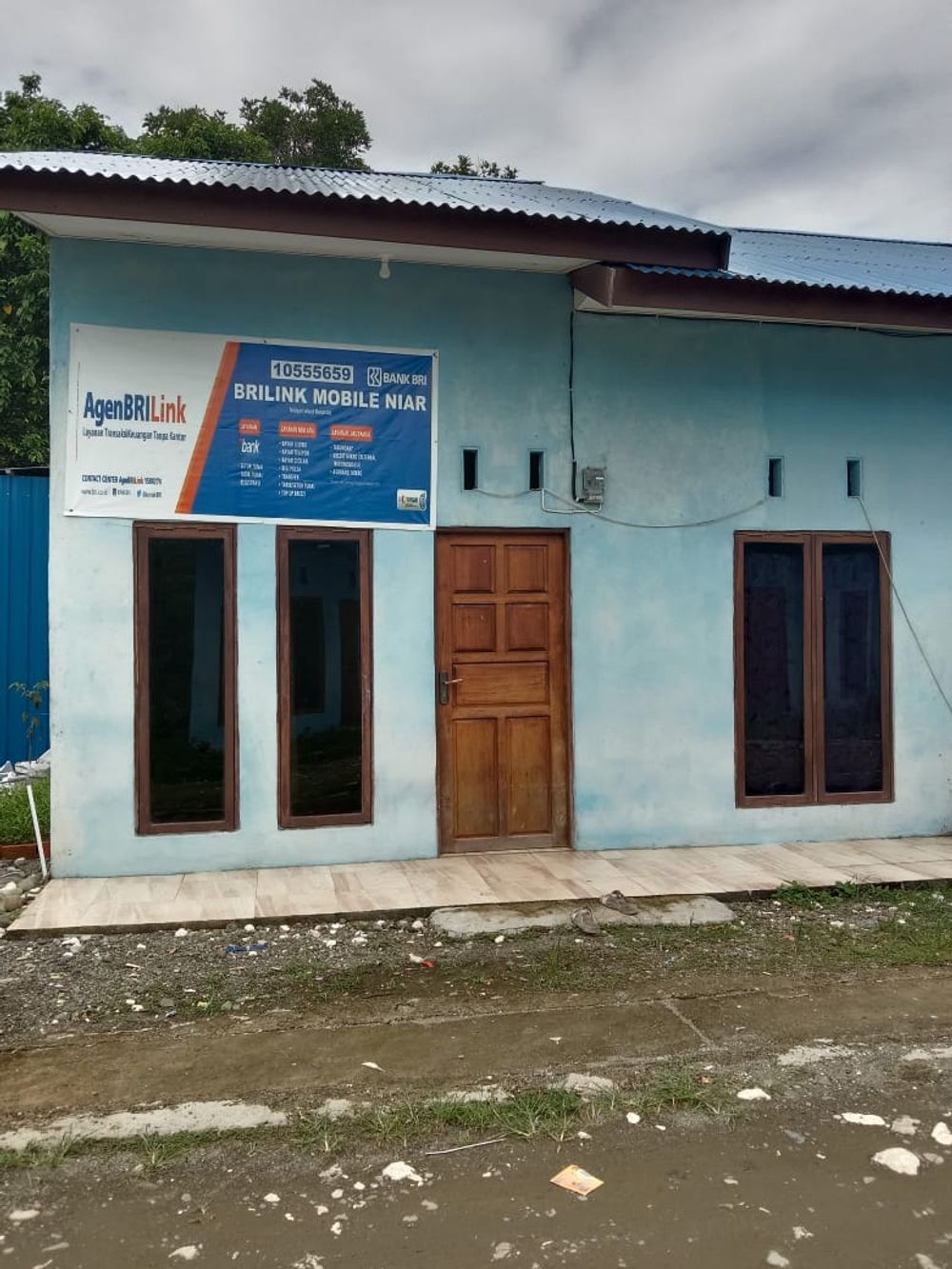 foto tampak rumah tipe 36 perumahan PERUMAHAN CITRA BUANA NABIRE