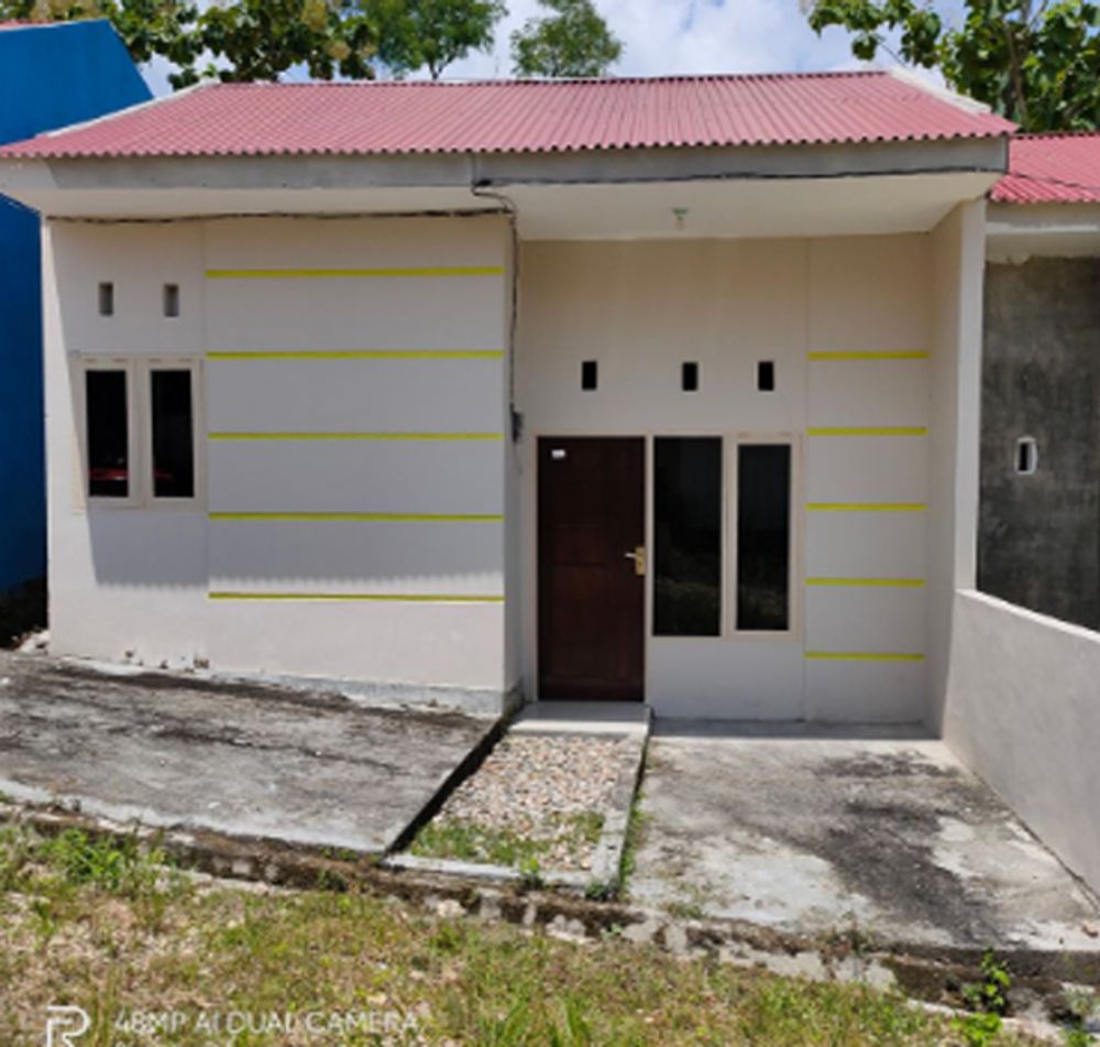 foto tampak rumah tipe 36 perumahan PERUMAHAN ASRIWIJAYA