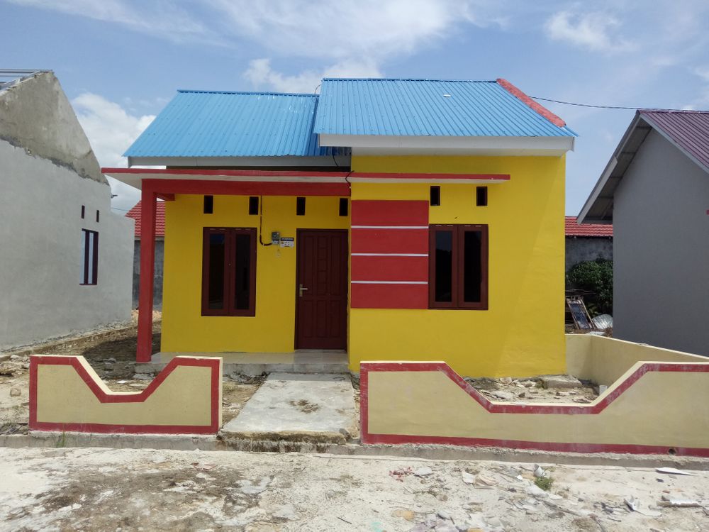 foto tampak rumah tipe 36 perumahan GRIYA BUMI PERMAI
