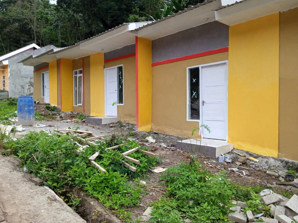 foto tampak rumah tipe 36 perumahan Perumahan Golden Residence