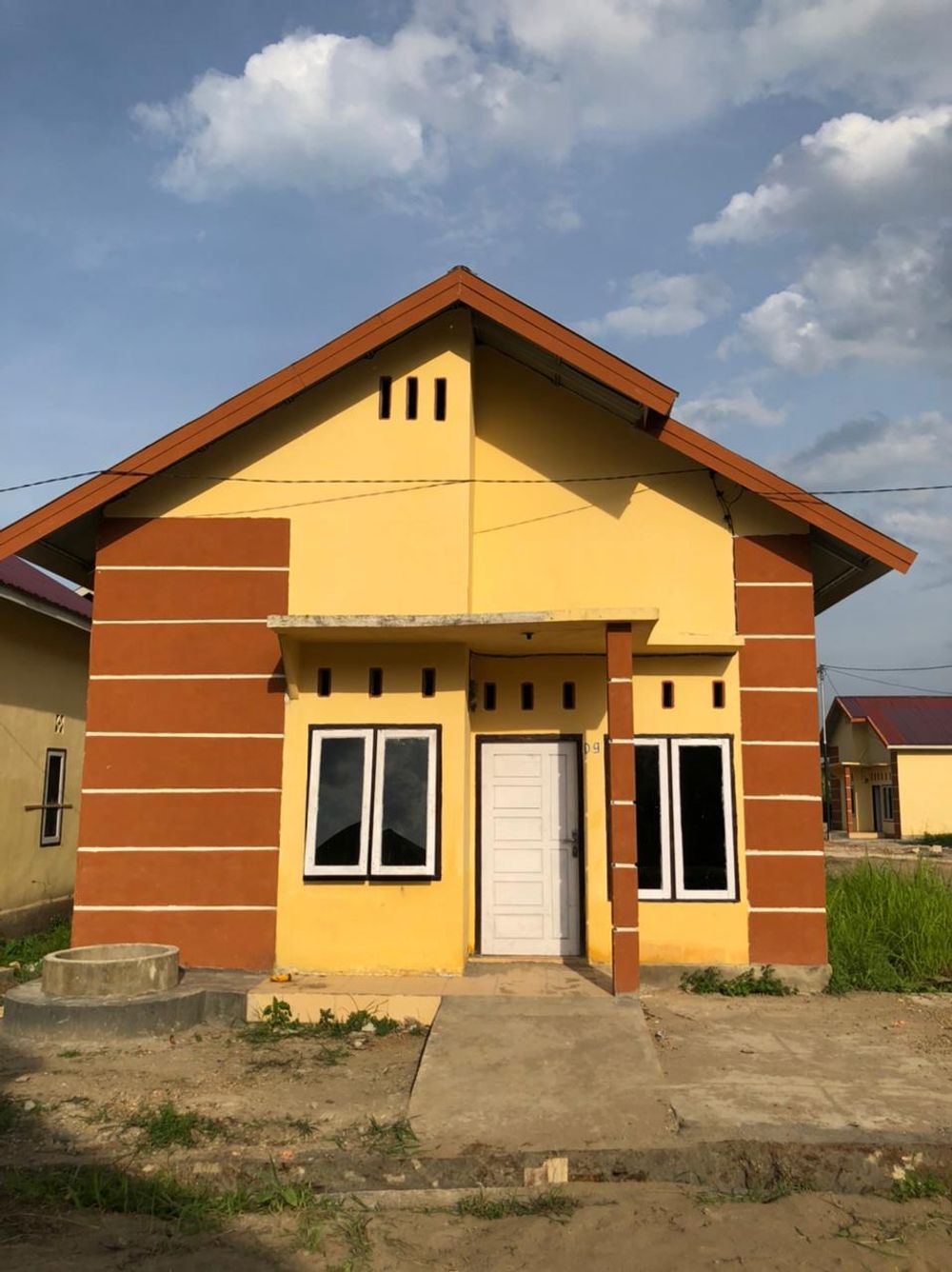 foto tampak rumah tipe 36/120 M2 perumahan Griya Batanghari 2