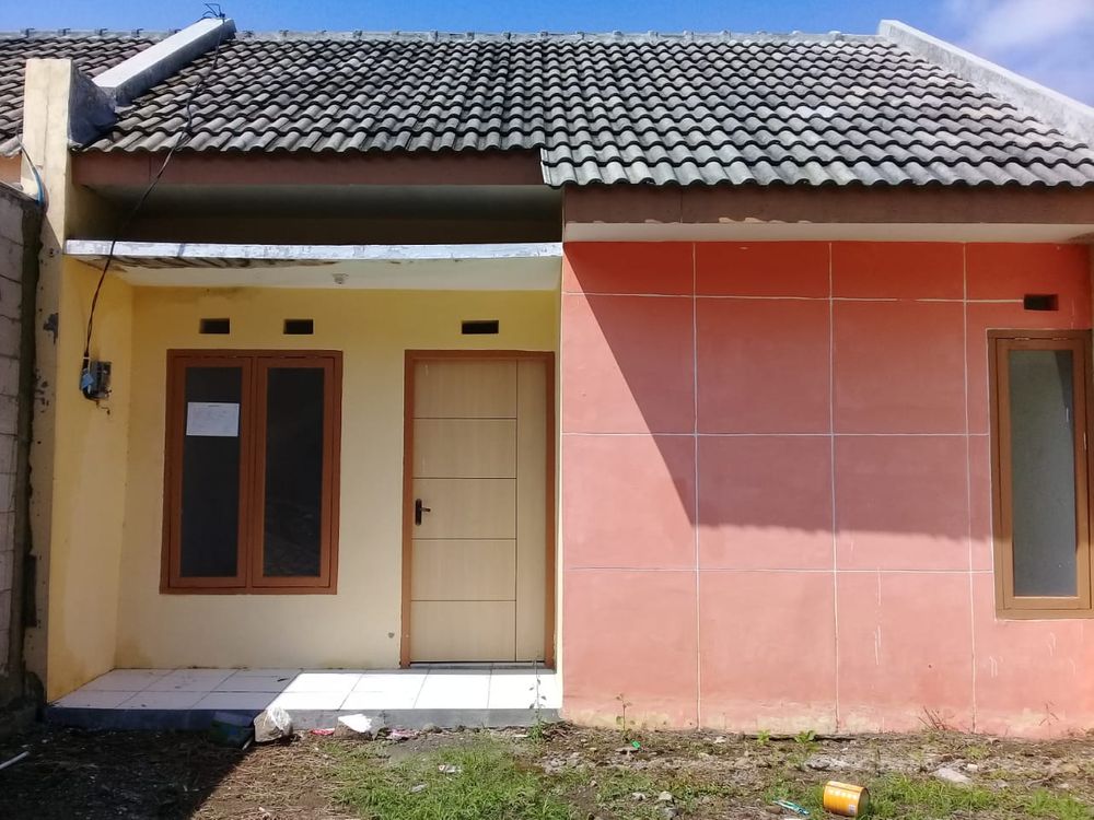 foto tampak rumah tipe 36 perumahan PERUM PURI KELAPA GADING 2