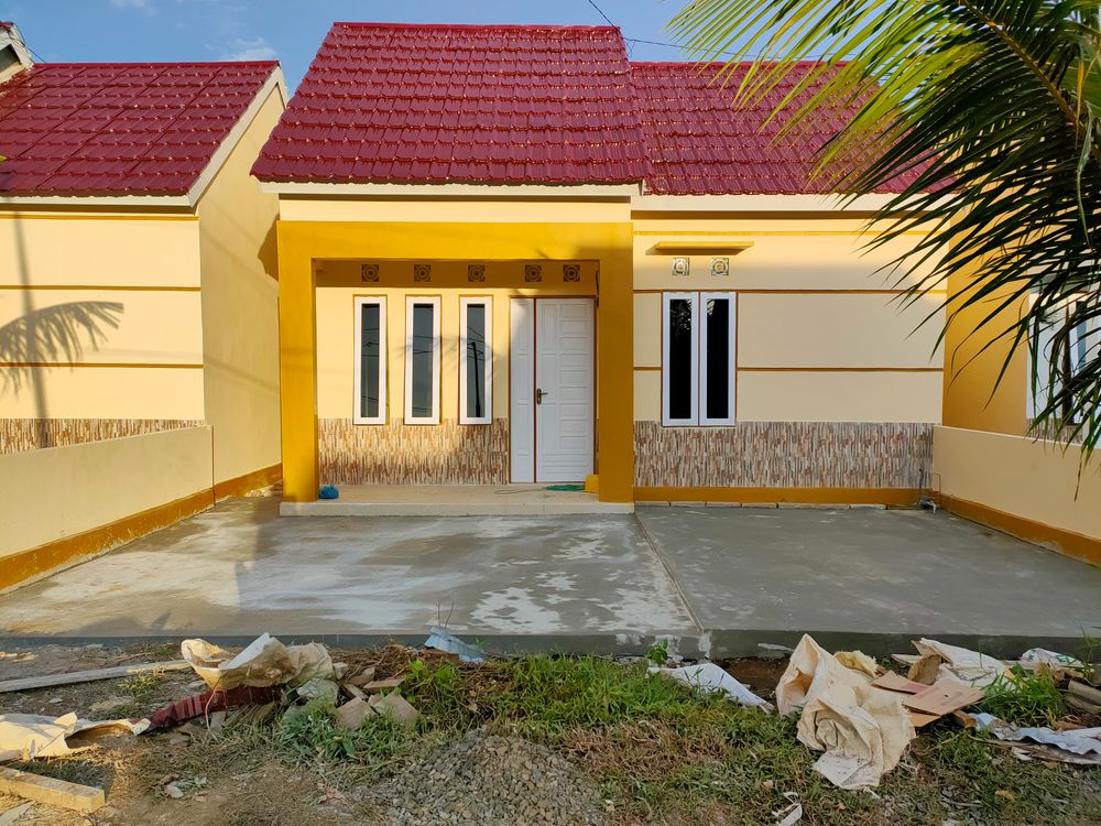 foto tampak rumah tipe 36 perumahan WIJAYA INDAH RESIDENCE