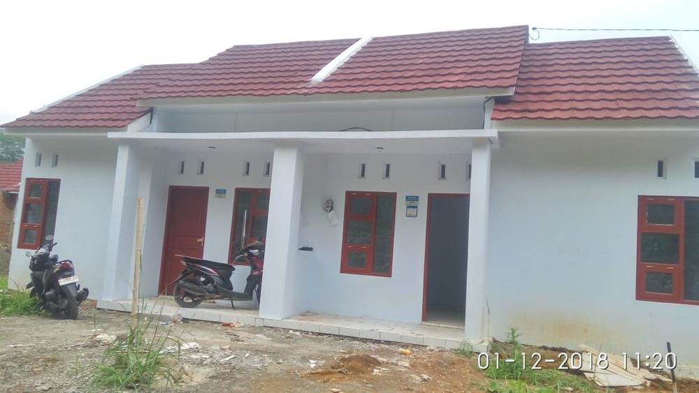 foto tampak rumah tipe 36 perumahan Prima indah 2