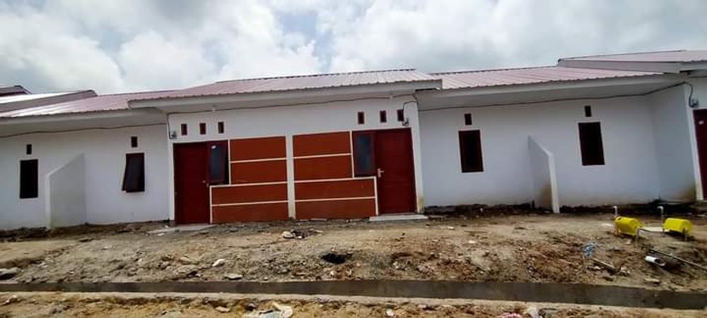 foto tampak rumah tipe 36/72 perumahan IZDIEN BUKIT BAMBA
