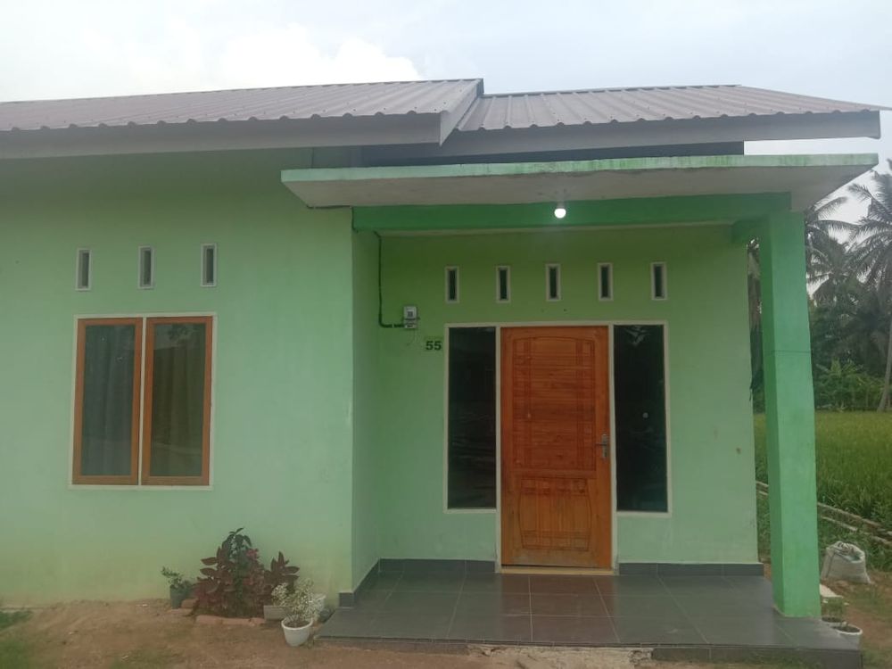 foto tampak rumah tipe 36/118 perumahan Sirih Nazfa Indah