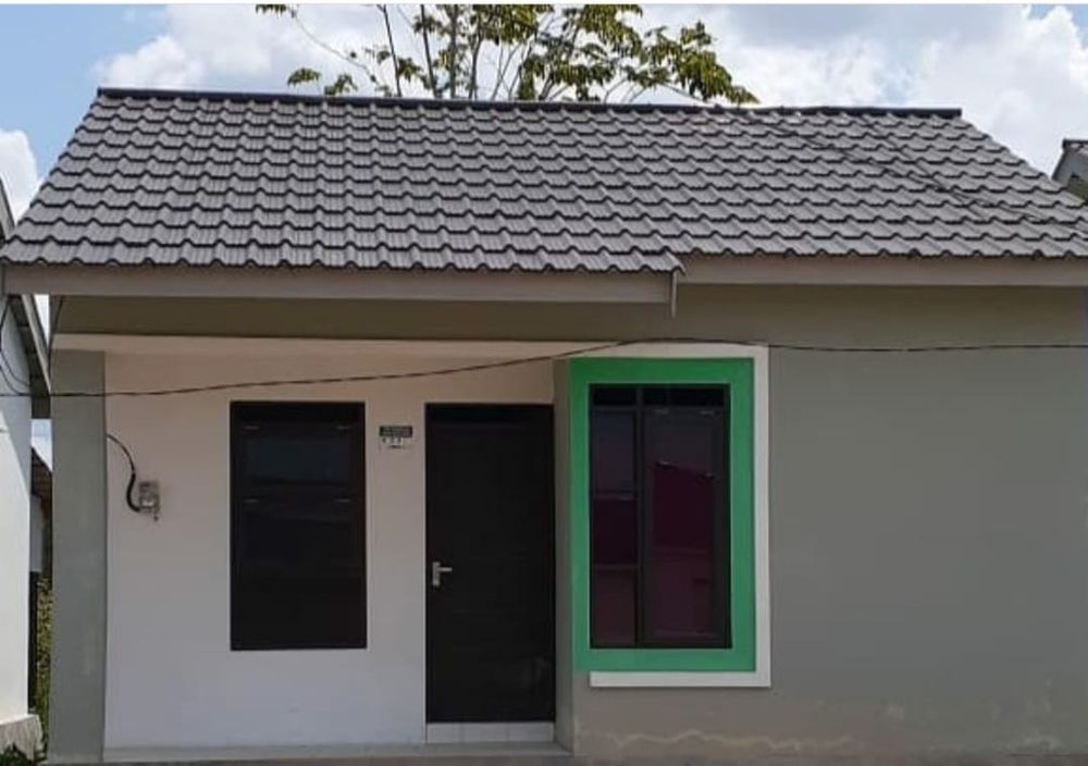 foto tampak rumah tipe 36 perumahan GREEN ASAS RESIDENCE