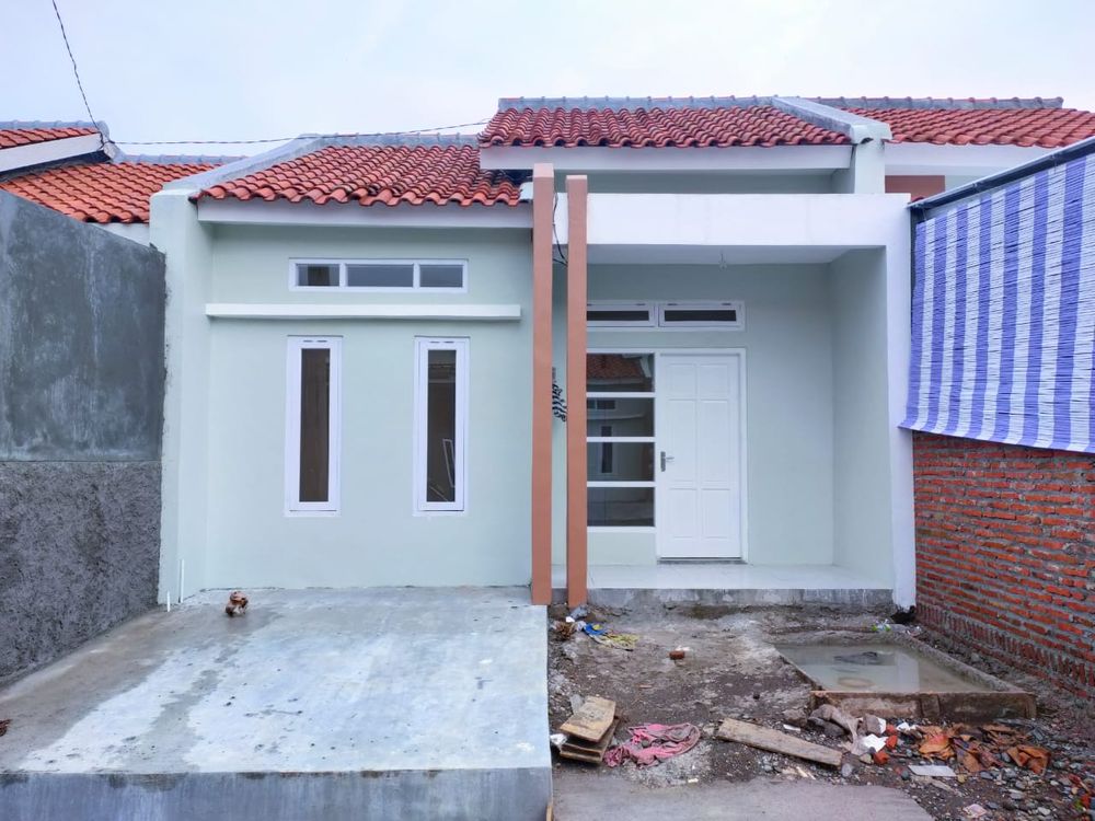 foto tampak rumah tipe 36/60 M2 perumahan Griya Salbi Sejahtera 2