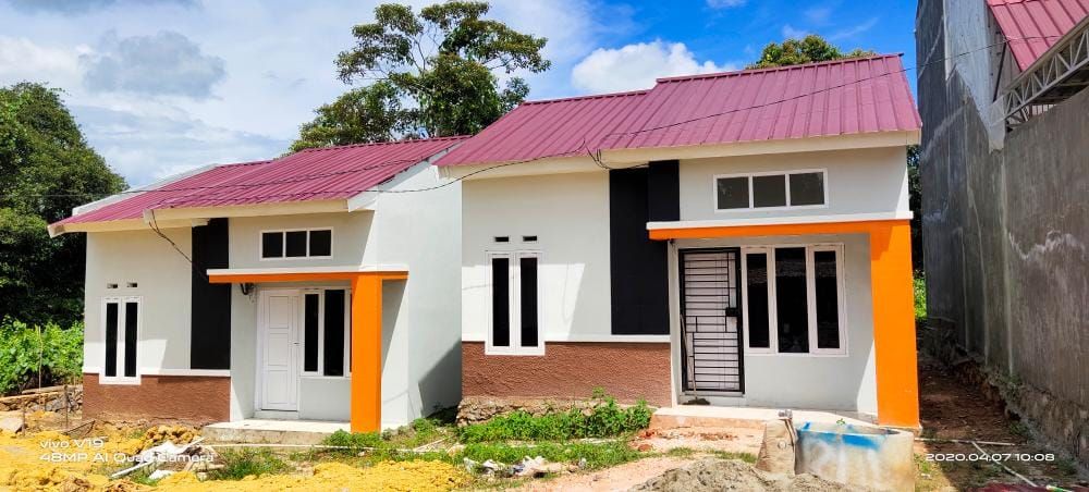 foto tampak rumah tipe 36 perumahan GREEN WATULONDO PERMAI