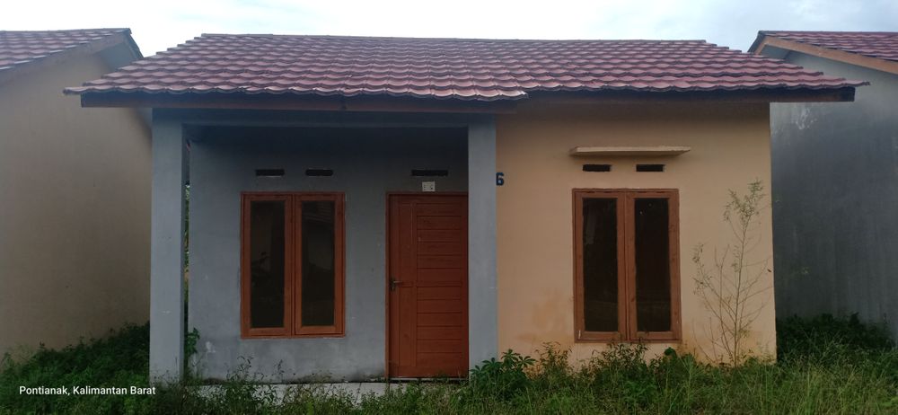 foto tampak rumah tipe 36 perumahan SUNGAI PANDAN PERMAI