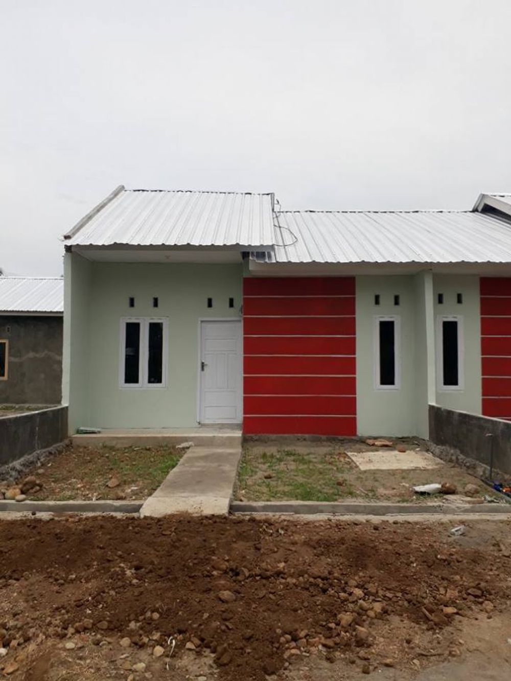 foto tampak rumah tipe 36 perumahan Griya Asri Sakinah 2