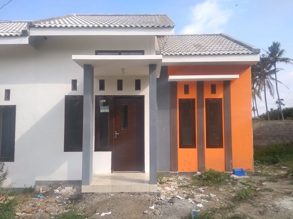 foto tampak rumah tipe 36 perumahan Graha Vandoland