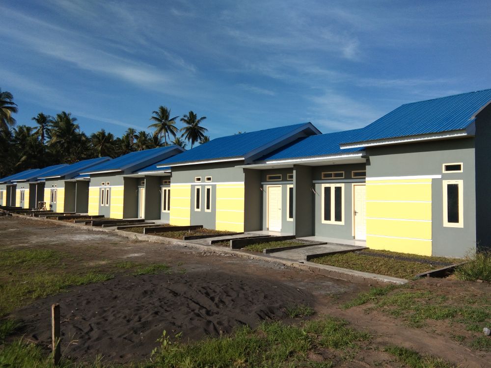 foto tampak rumah tipe 36/72 perumahan Perumahan Medium Residence Tobelo