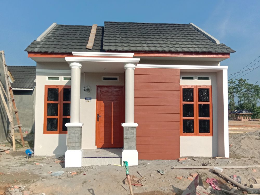 foto tampak rumah tipe 36 perumahan GRIYA BUKIT RATA INDAH II