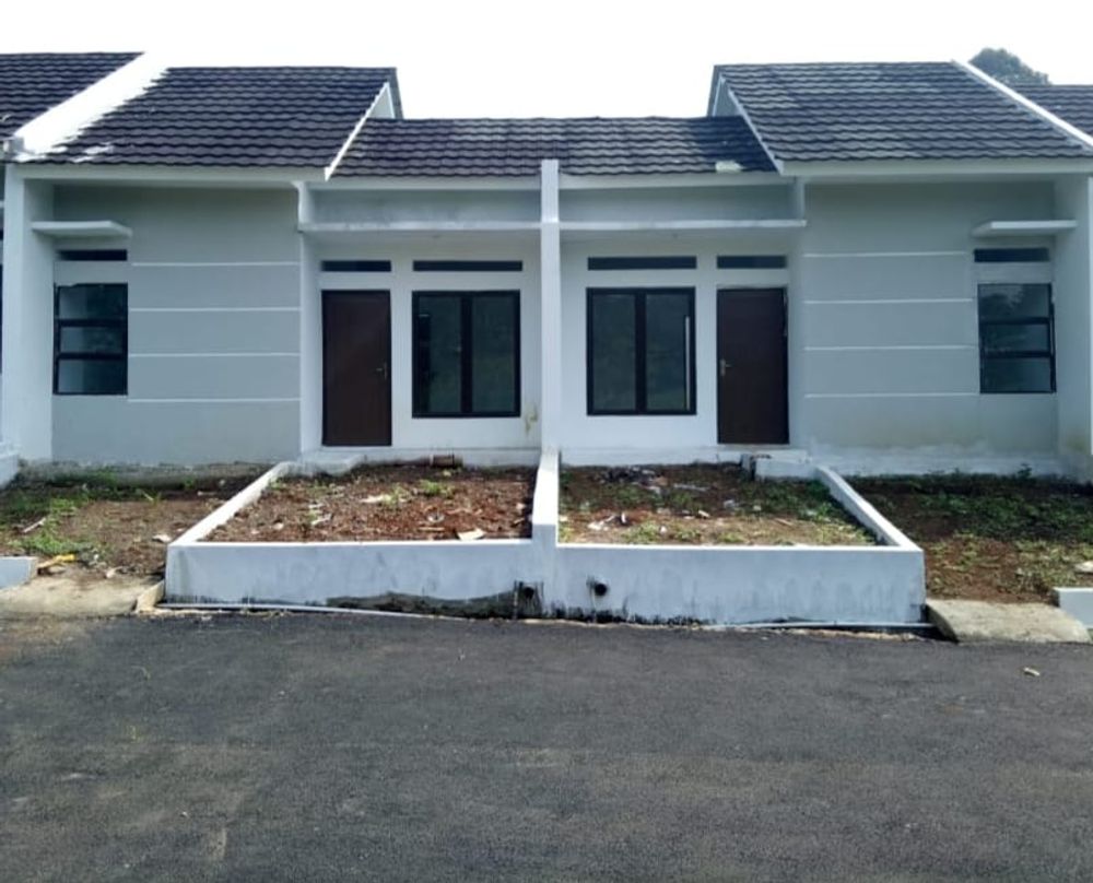 foto tampak rumah tipe SUBSIDI perumahan Perumahan Puncak Manis Cibolang