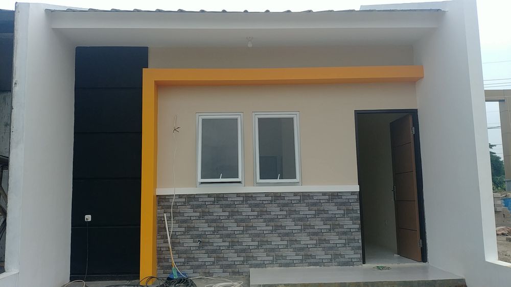 foto tampak rumah tipe Rumah Tapak perumahan Pesona Pamarayan