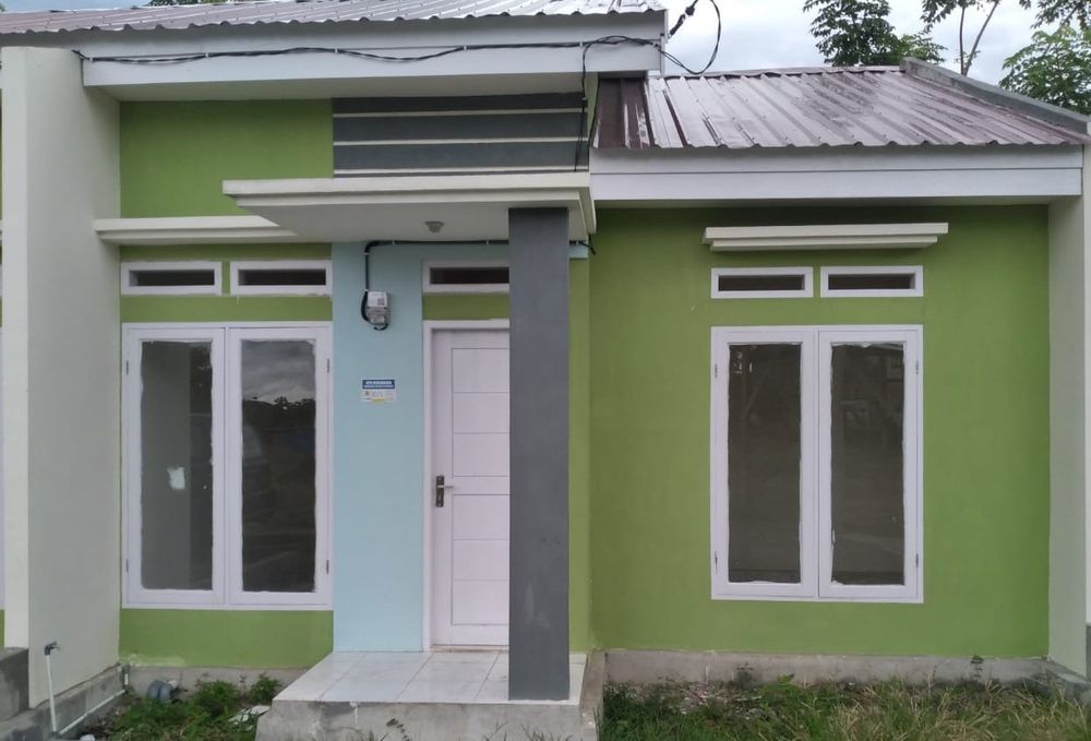 foto tampak rumah tipe 36/72 perumahan GRAND KAYANGAN RESIDENCE