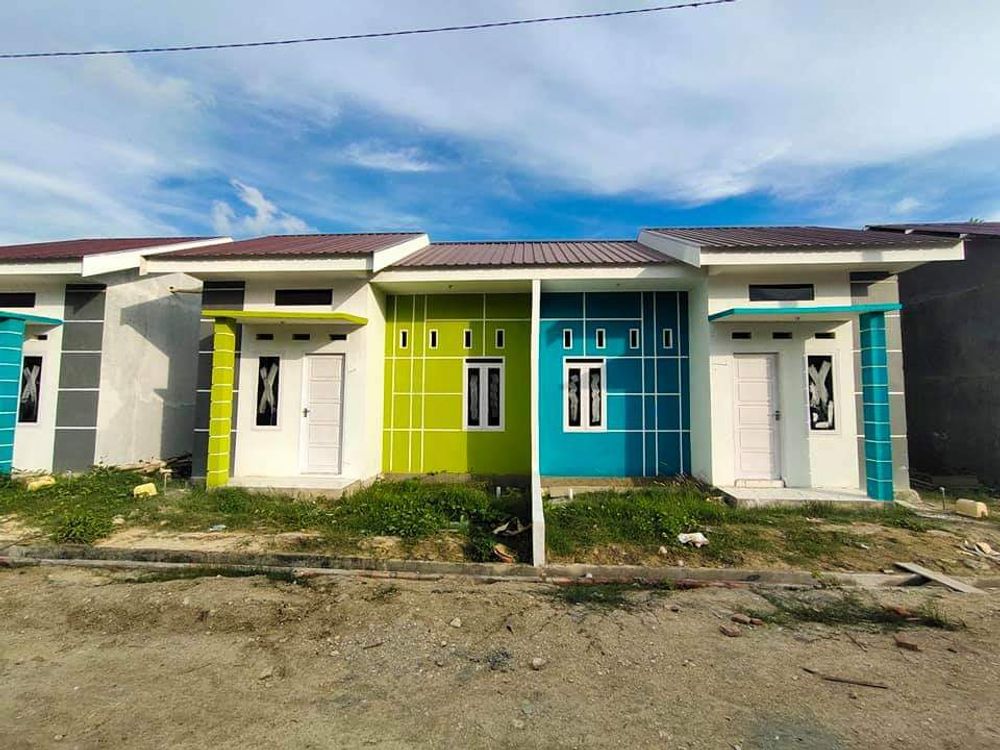 foto tampak rumah tipe 36 perumahan GRIYA PESONA LEPPANGAN 